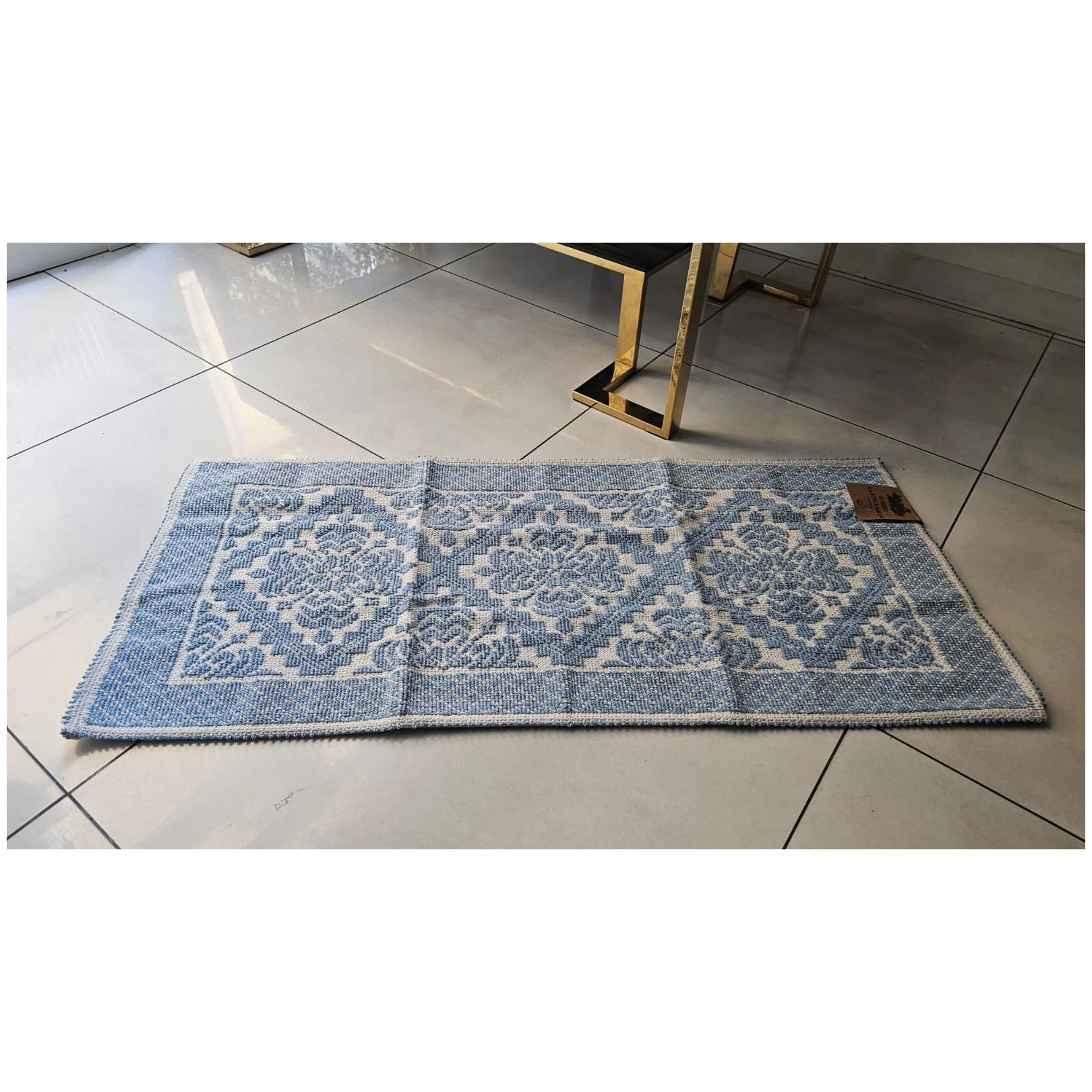 Art Deco Tappeto da bagno in cotone "Castelsardo" 50x80 cm 4 varianti(1 unità) - Image 2