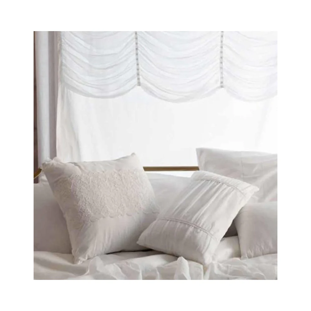 ATELIER 17 Cuscino arredo MARIE CLAIRE quadrato con pizzo vari colori 45x45 cm - Image 3