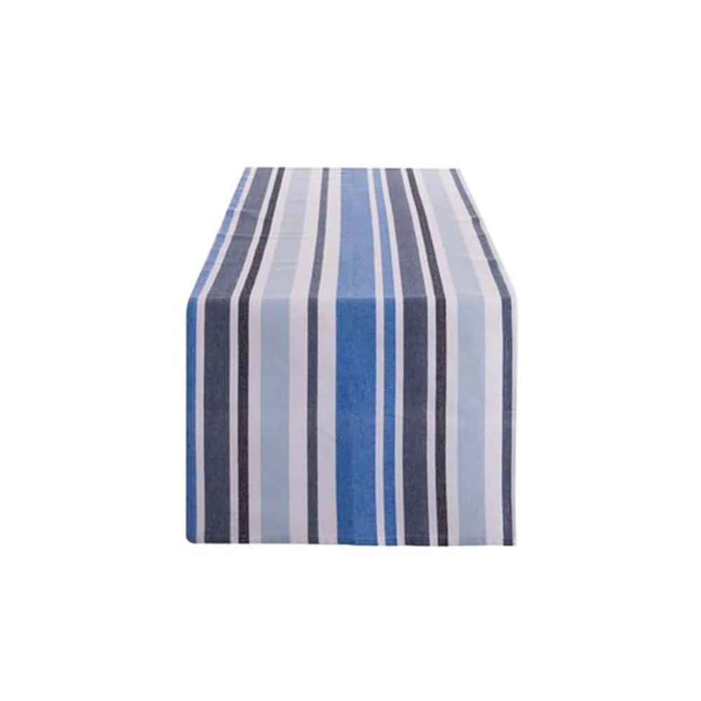 Blanc Mariclò Runner in misto cotone "Pesci tra le righe" 45x140 cm 3 varianti(1 unità) - Image 2