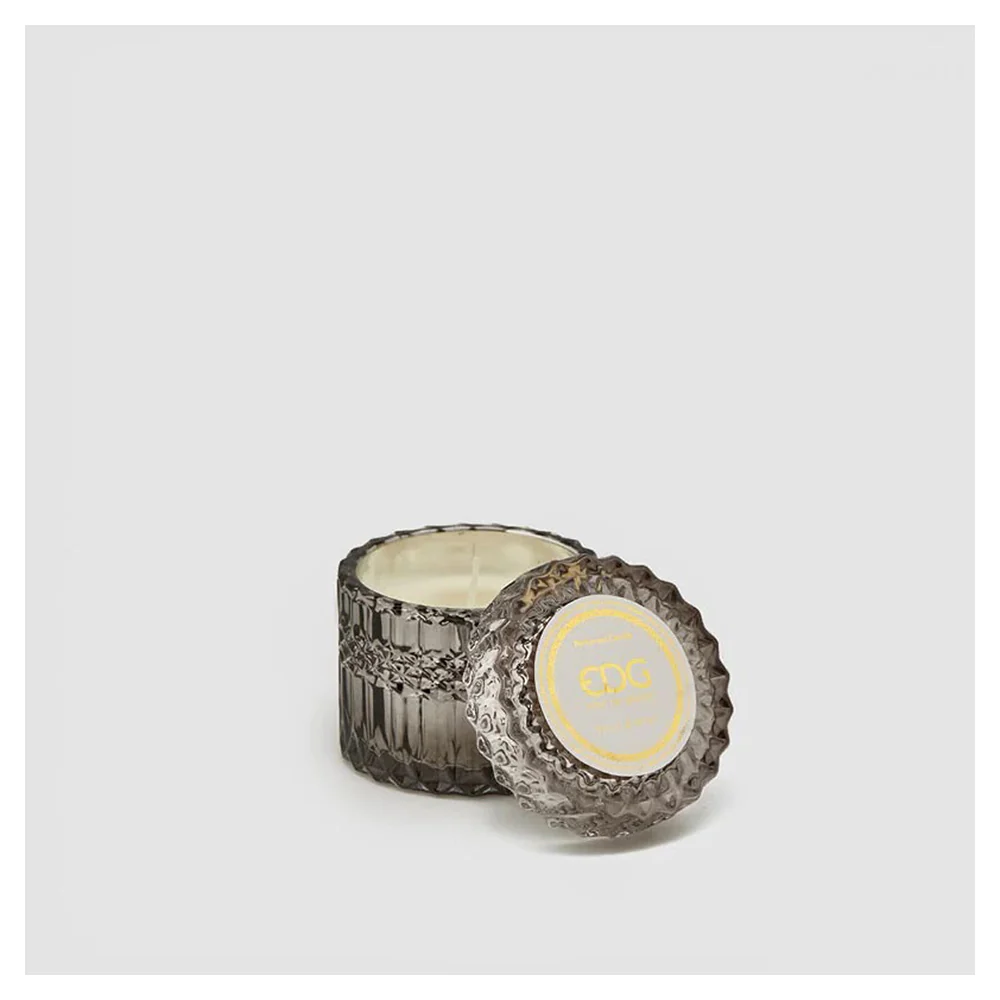 EDG Enzo de Gasperi Candela profumata "Crystal" con vaso e coperchio in vetro effetto cristallo 9 varianti - Image 7