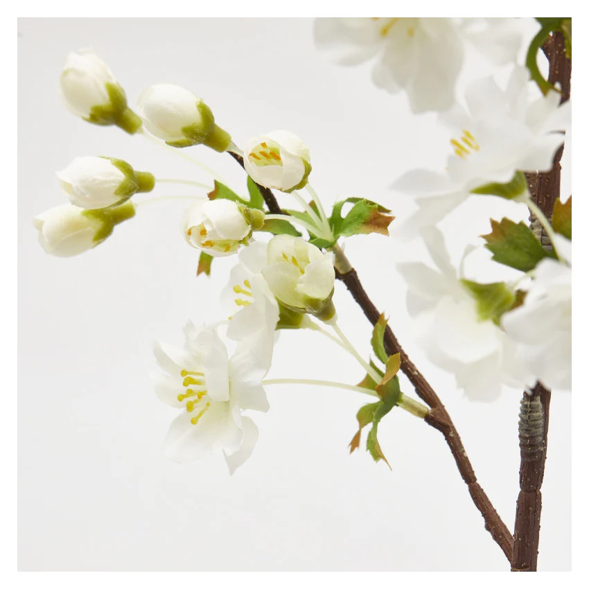 EDG - Enzo de Gasperi Ramo Sakura artificiale bianco H92 cm - Image 2