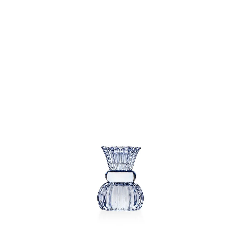 Emò Italia Candeliere mini in vetro "Marrakech" D5.5xH7.8 cm 4 varianti(1 unità) - Image 2