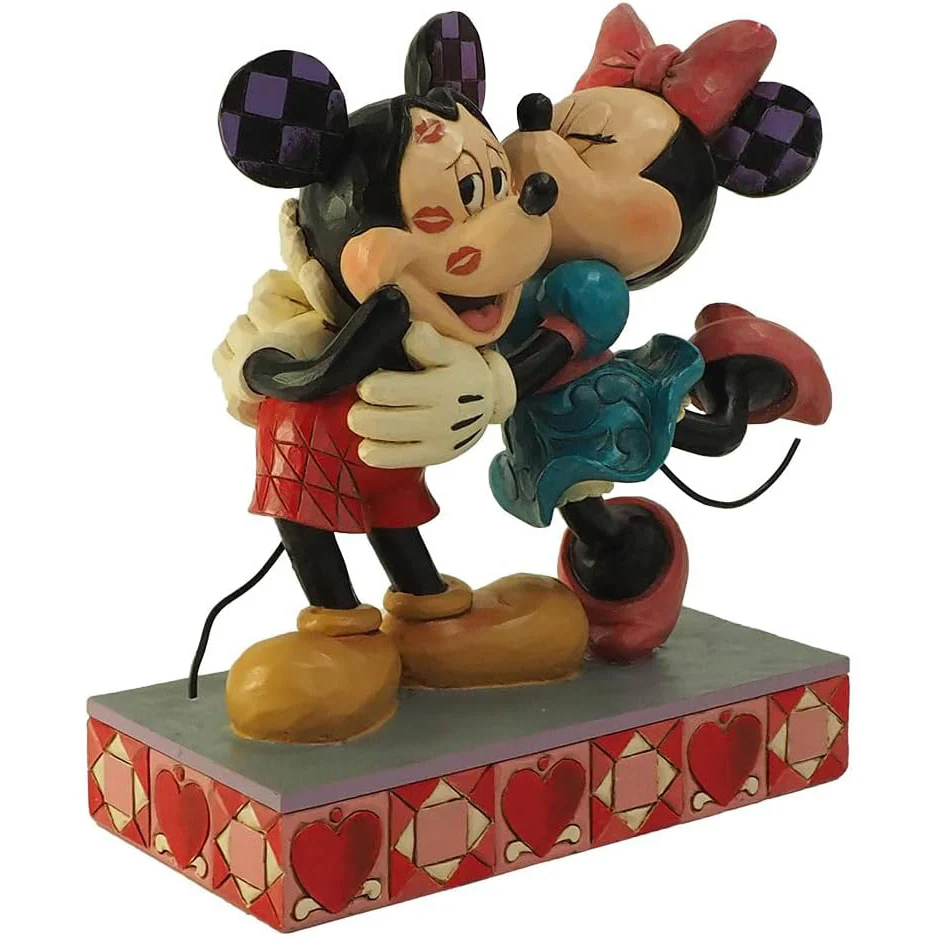 Enesco Statuina Topolino e Minnie(Hugs & Kisses) "Jim Shore" 14.5x7xH15 cm - Image 2