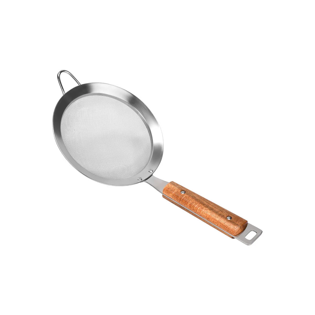 Estia Home Colino / Passino in acciaio inox e legno 15x3 cm - Image 2