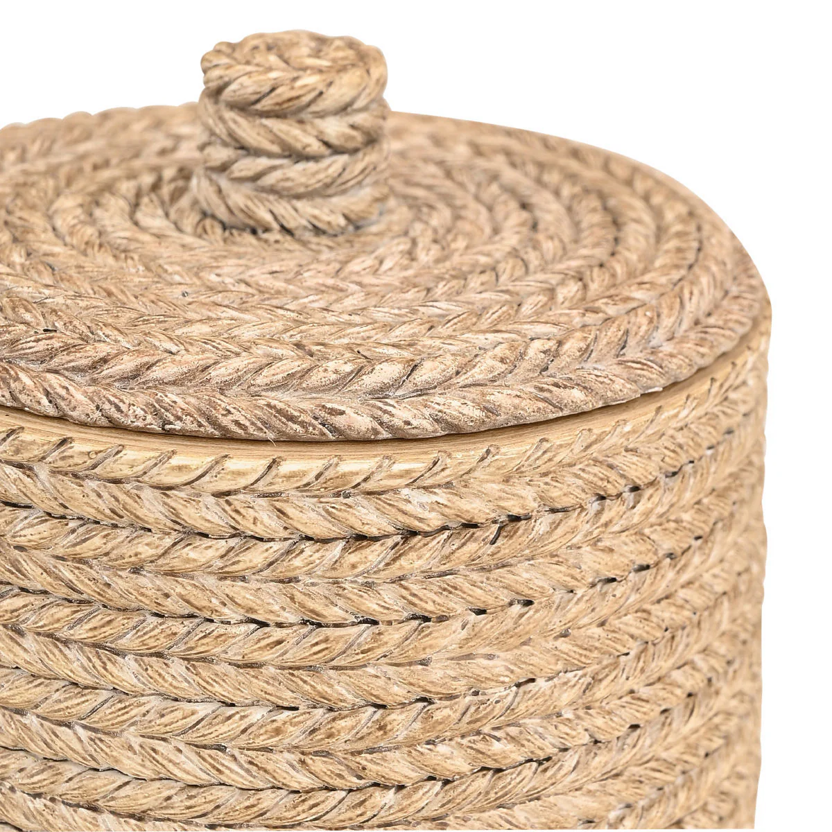 Estia Home Contenitore in cotone beige "Nautica" D10xH10 cm - Image 3