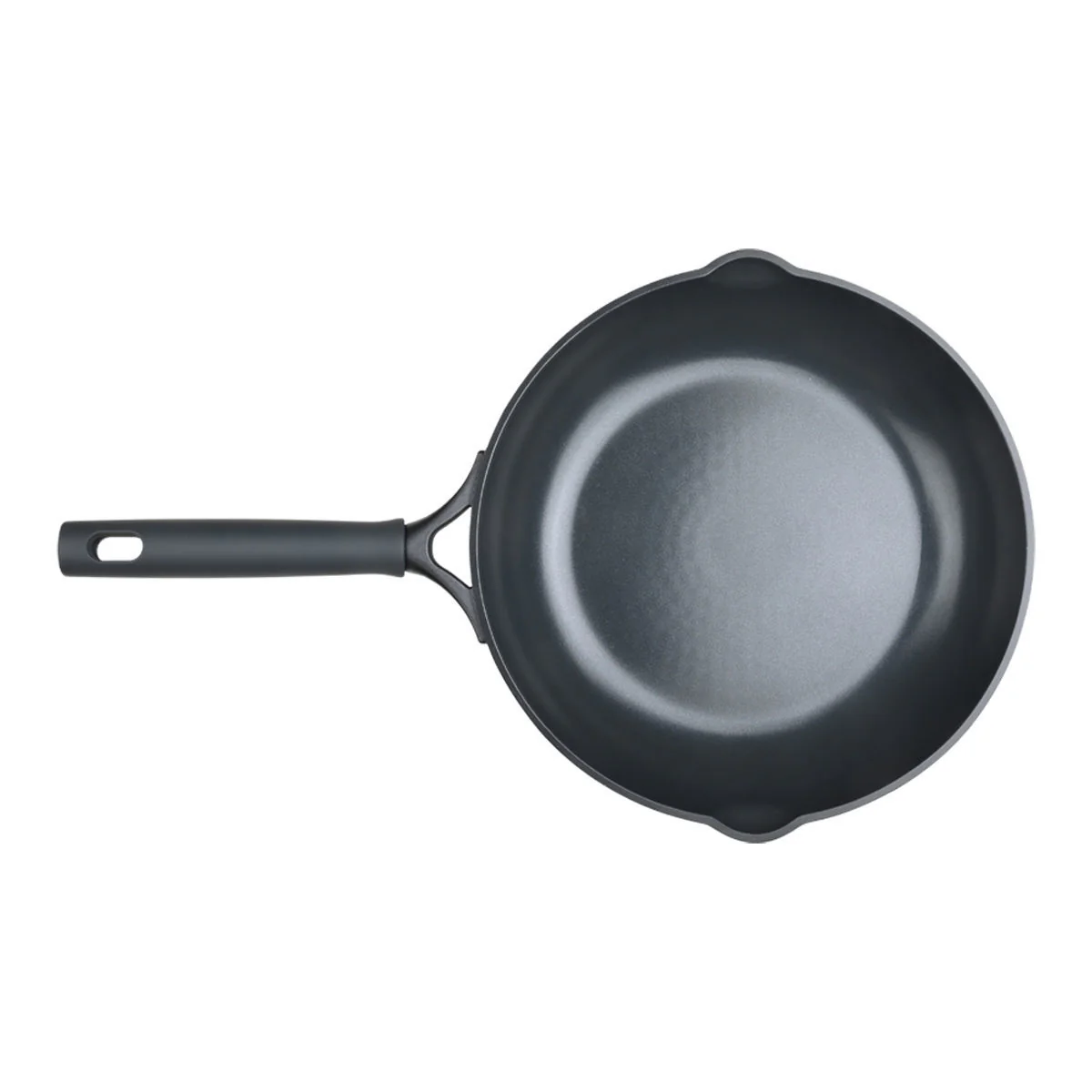 Estia Home Padella in ceramica antiaderente nera in alluminio fuso D28 cm - Image 3