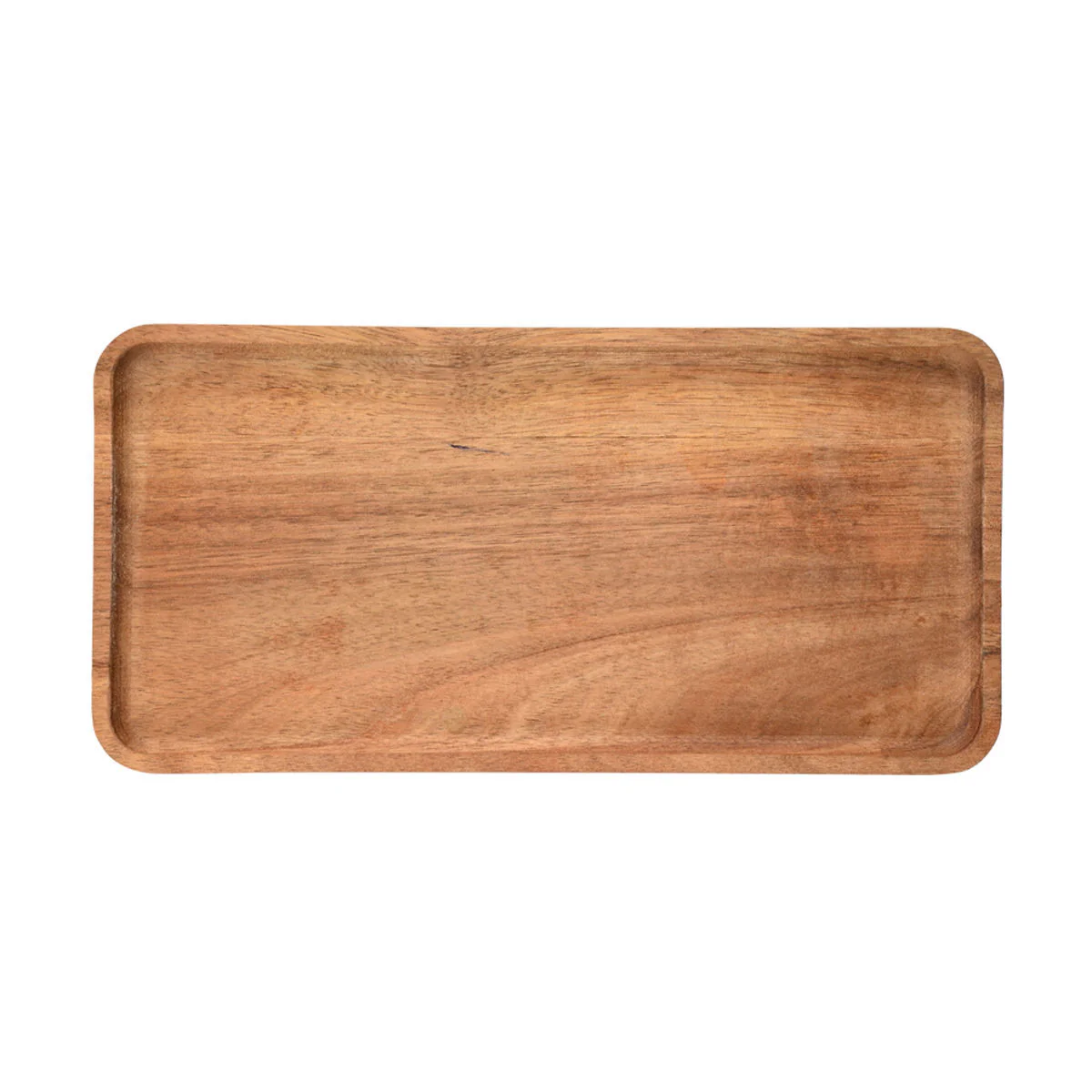 Estia Home Vassoio rettangolare in legno di acacia "Allure" 30x15xH2 cm - Image 2