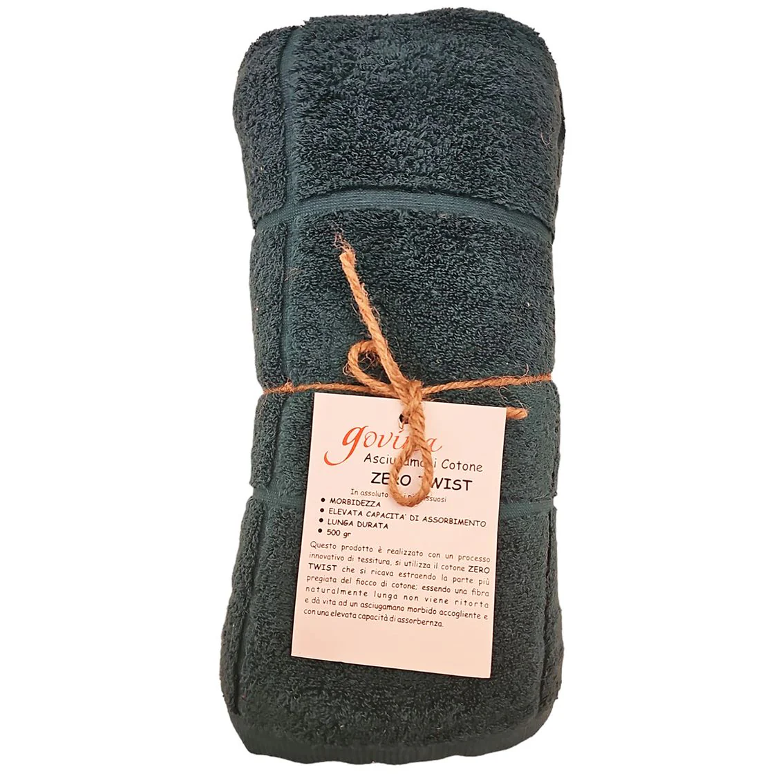 Govina Telo da bagno in spugna di cotone "Lilly" 100x150 cm 10 varianti (1pz) - Image 11