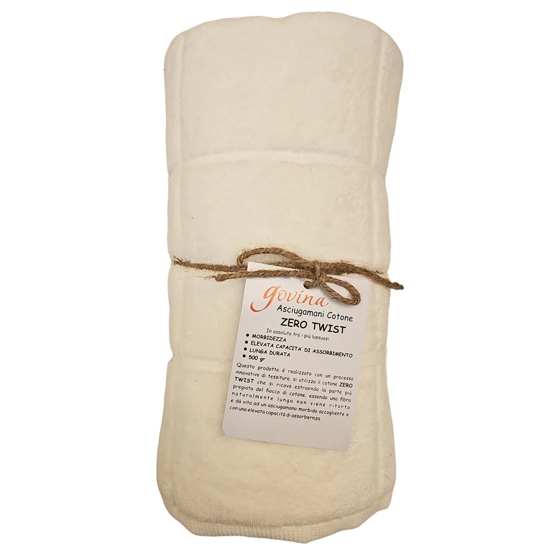 Govina Telo da bagno in spugna di cotone "Lilly" 100x150 cm 10 varianti (1pz) - Image 7
