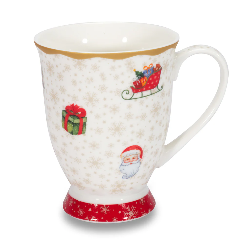 Henriette Tazza Mug di natale in porcellana "Sweet X'mas"