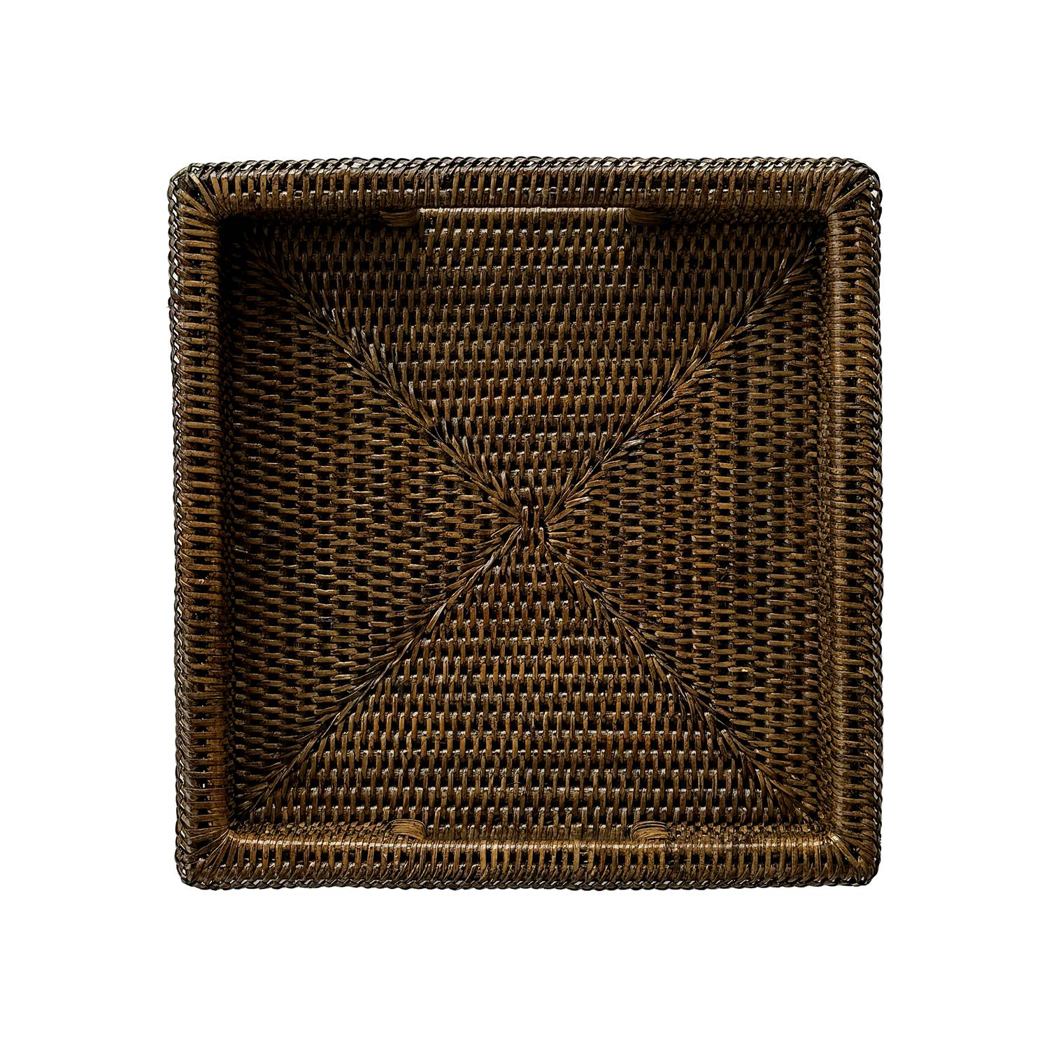 La Porcellana Bianca Vassoio quadrato in rattan "Botanio" 40x40xH5 cm - Image 2