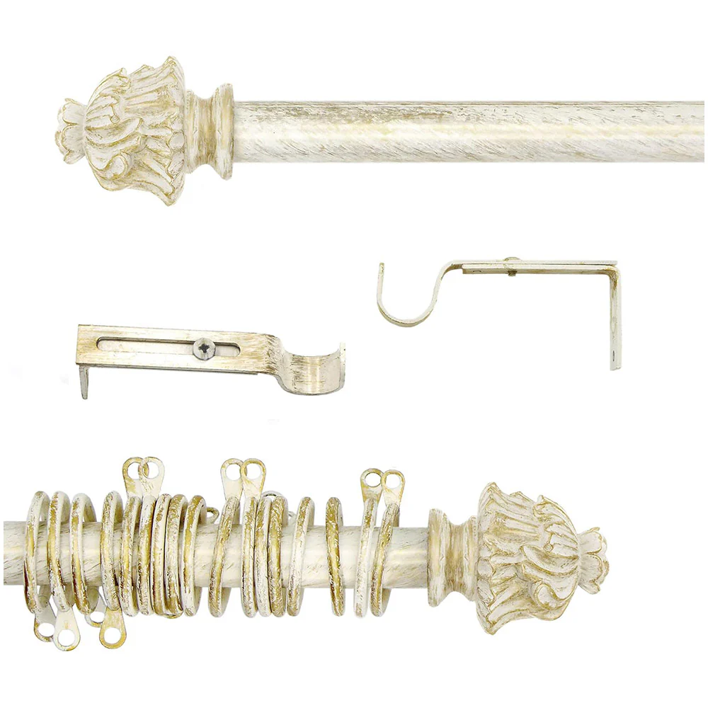 L'atelier 17 Bastone estensibile per tenda "Empire" Shabby anticato 4 varianti (1pz) - Image 10