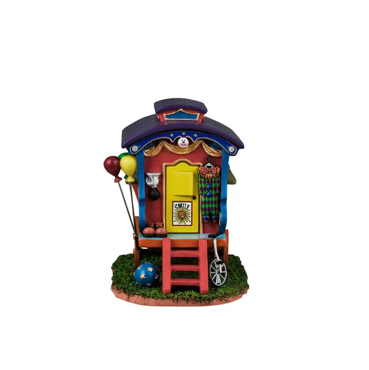 LEMAX Carovana dei clown "Friendly The Clown Caravan" in resina H11.8 x 15.4 x 8.9 cm - Image 3