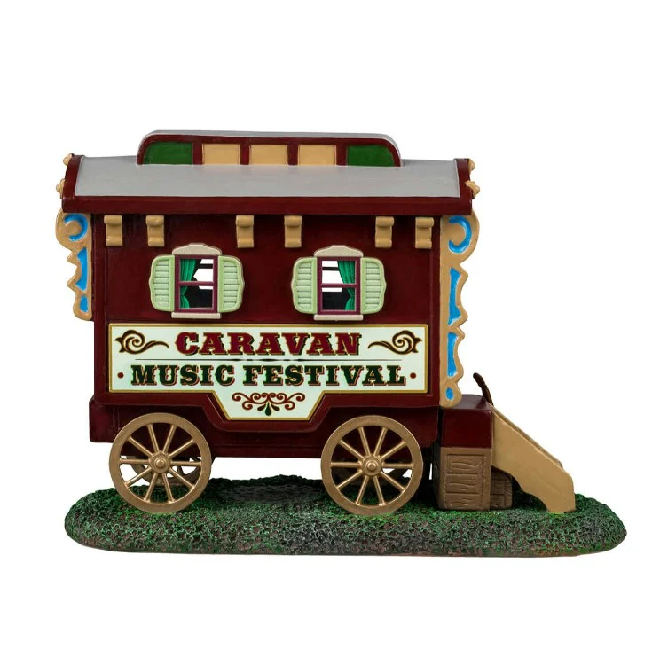 LEMAX Carovana festival "Caravan Music Festival" in resina H12 x 17.3 x 9.5 cm - Image 4