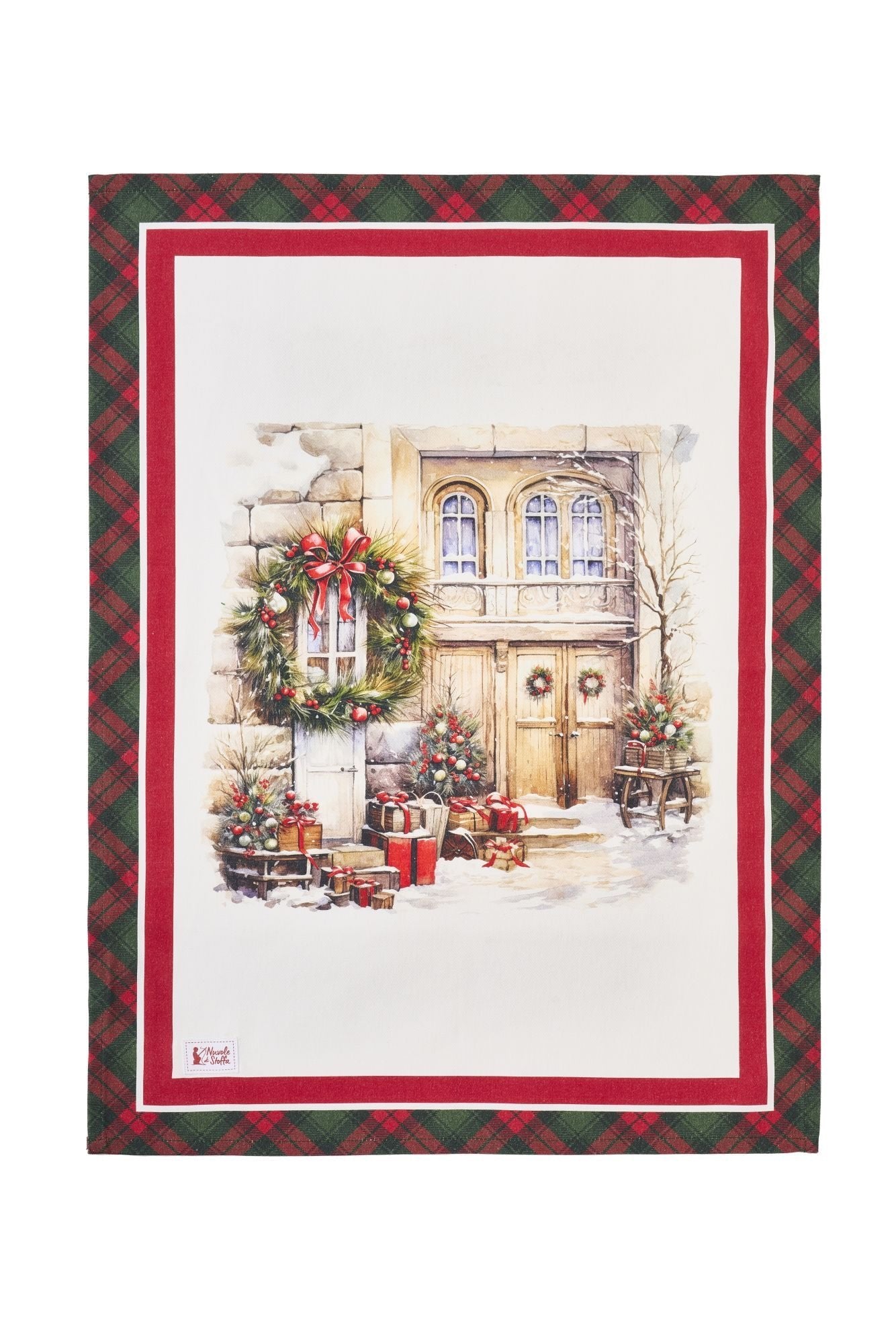 Nuvole di Stoffa Canovaccio natalizio "Christmas is Coming" 50x70 cm 6 varianti(1 unità) - Image 4