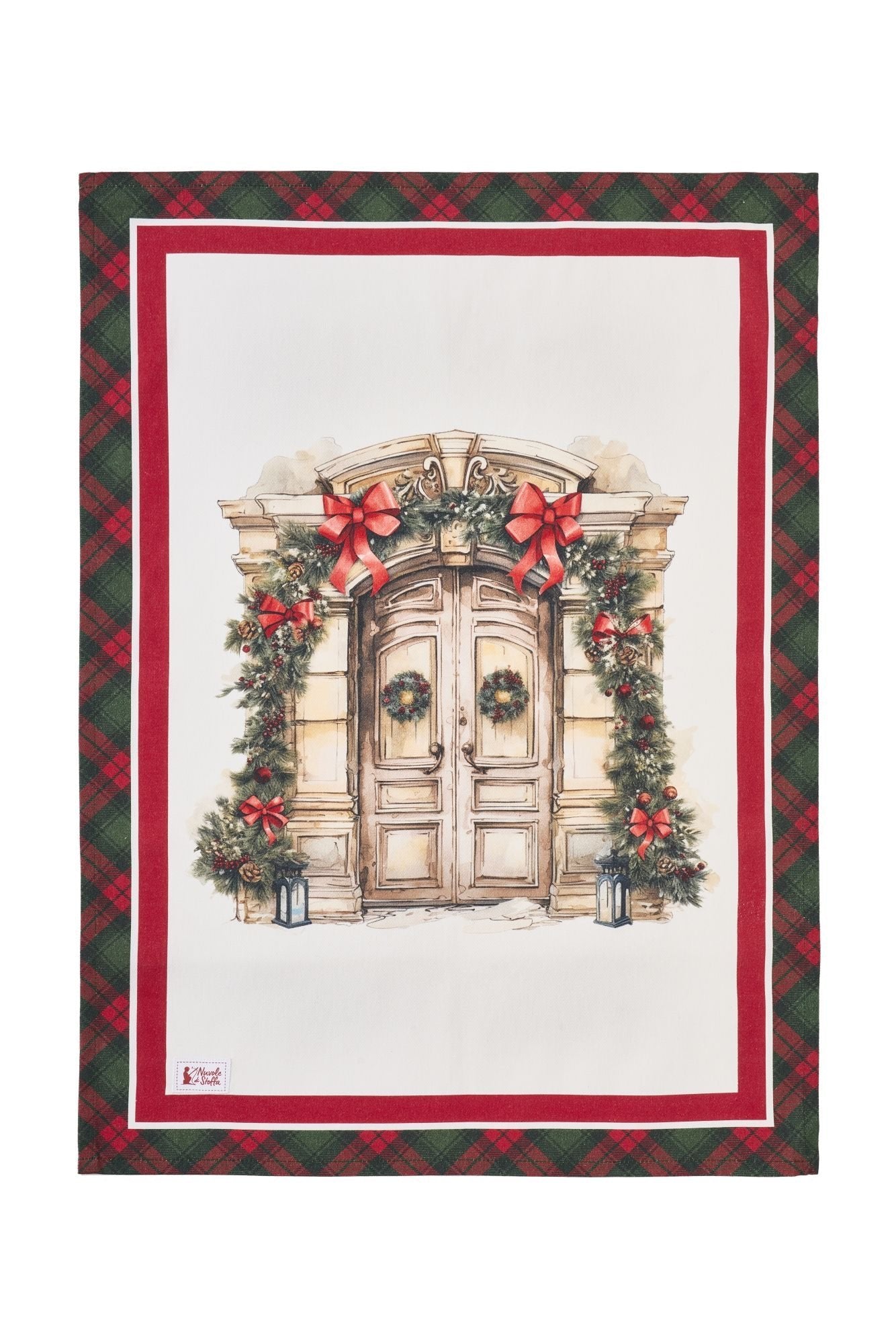 Nuvole di Stoffa Canovaccio natalizio "Christmas is Coming" 50x70 cm 6 varianti(1 unità) - Image 6