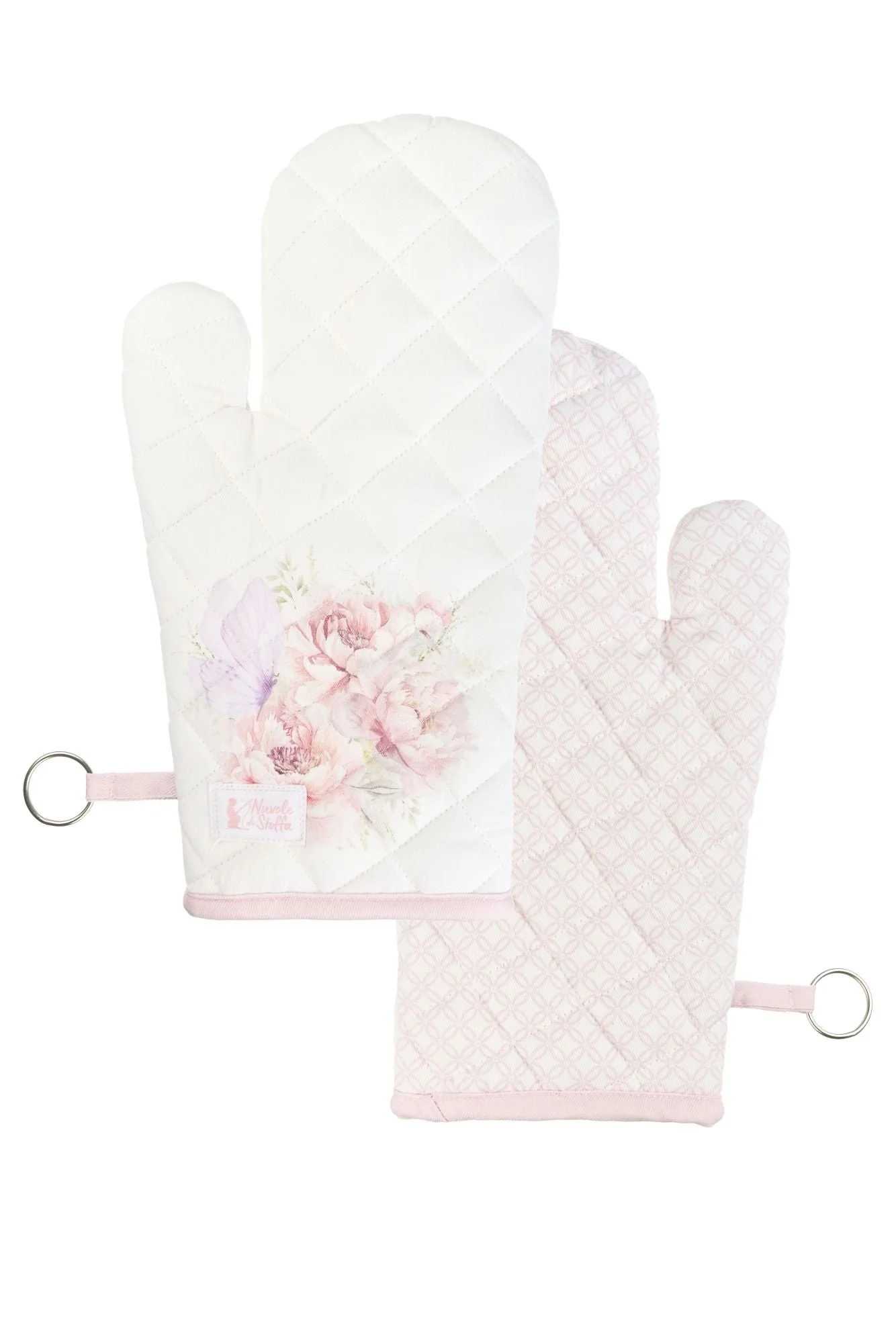 Nuvole di Stoffa Guanto da forno in cotone "Fiorirà" 19x32 cm 2 varianti (1 unità) - Image 2