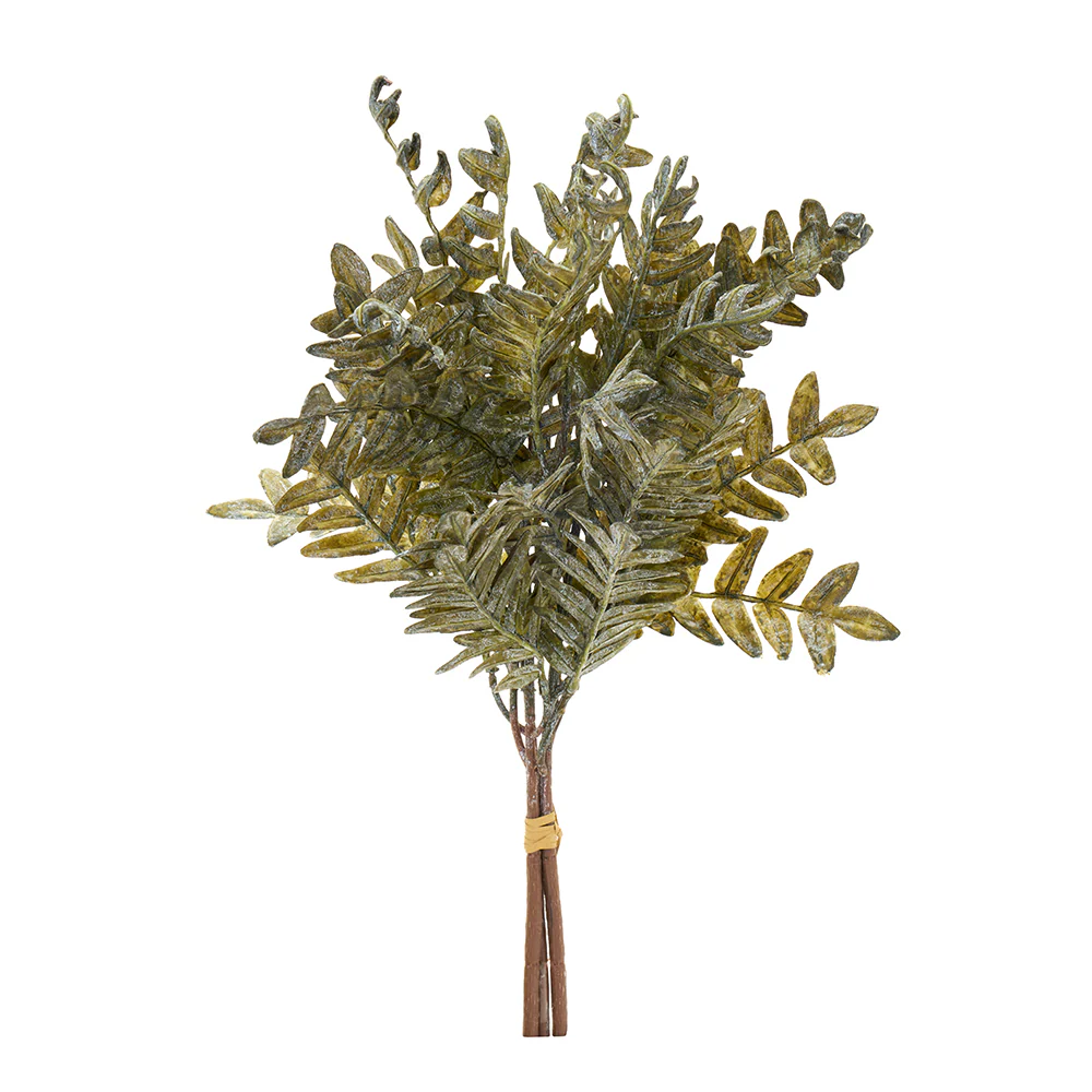 Nuvole di Stoffa Mazzo foglie decorativo H46 cm 3 varianti (1pz)