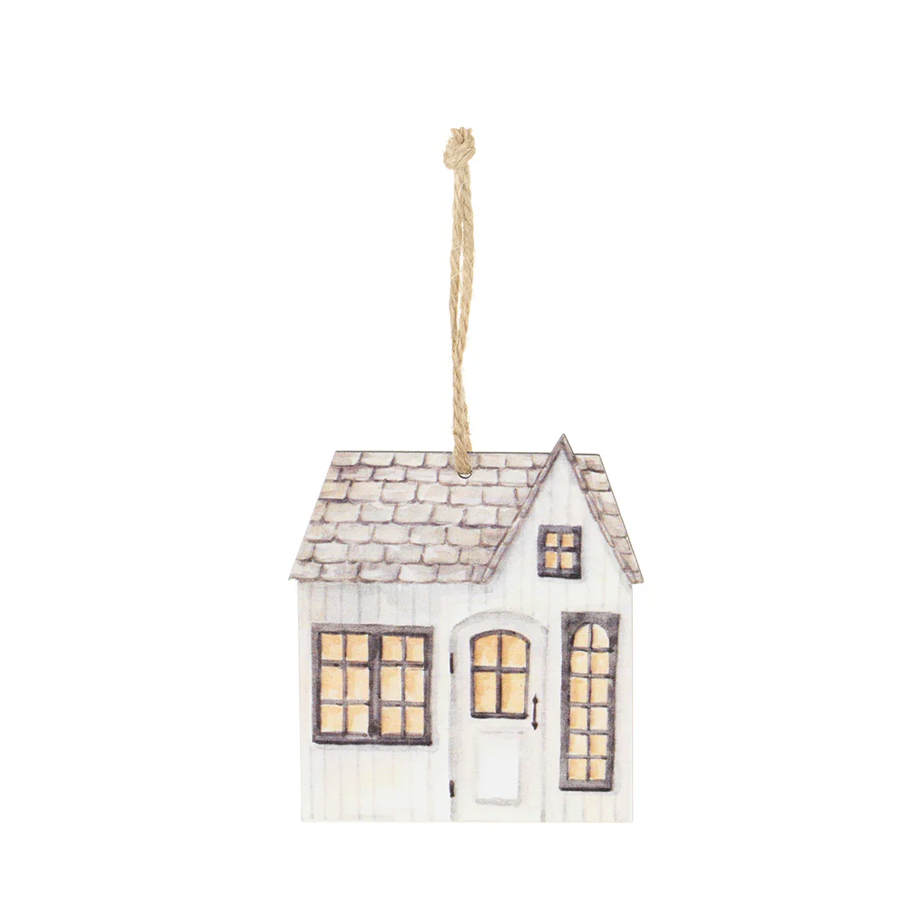 Nuvole di Stoffa Set 4 Casette in legno "My Home" 17.5x17.5x1.5 cm - Image 3
