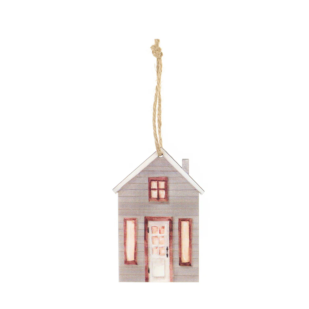 Nuvole di Stoffa Set 4 Casette in legno "My Home" 17.5x17.5x1.5 cm - Image 6