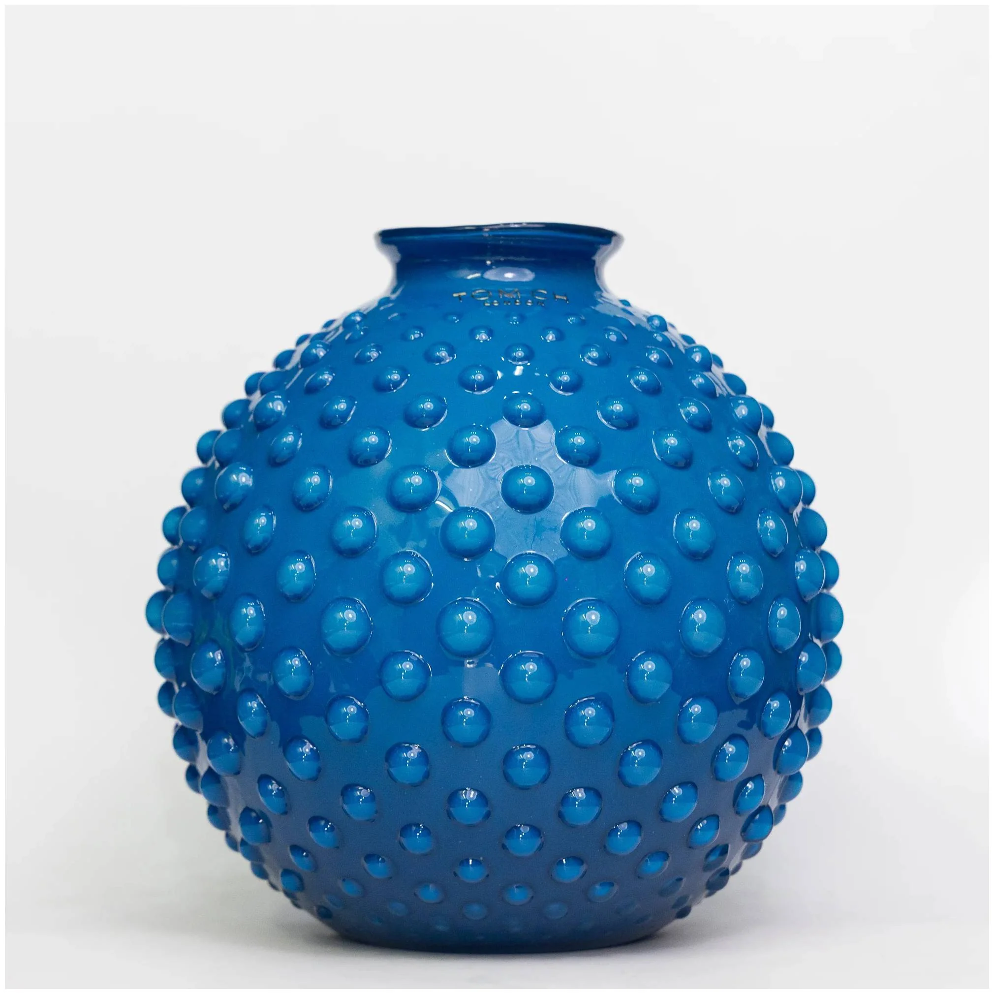 TOMCH London Vaso "Clair Microbolle" artigianale in vetro soffiato D20xH21 cm 11 varianti(1 unità) - Image 10