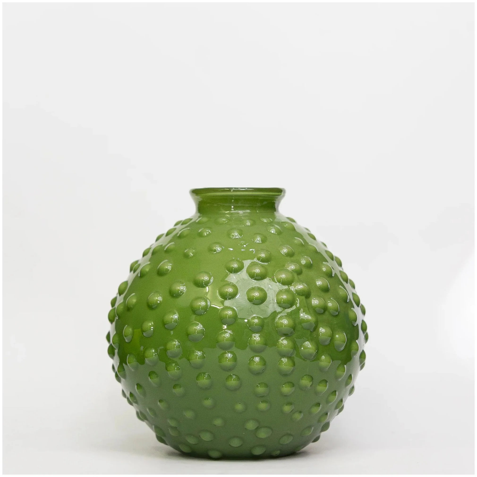TOMCH London Vaso "Clair Microbolle" artigianale in vetro D15xH17 cm 11 varianti(1pz) - Image 6