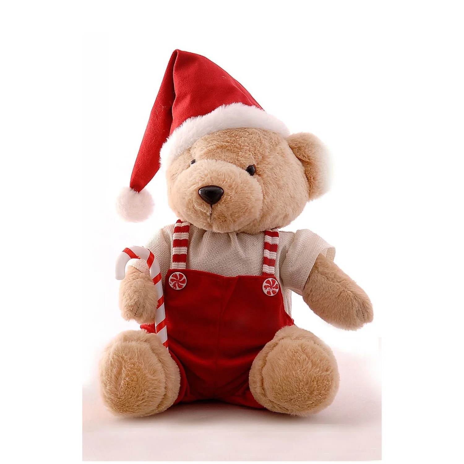 Vetur Orsetto Peluche seduto di natale H30 cm 2 varianti(1 unità) - Image 2