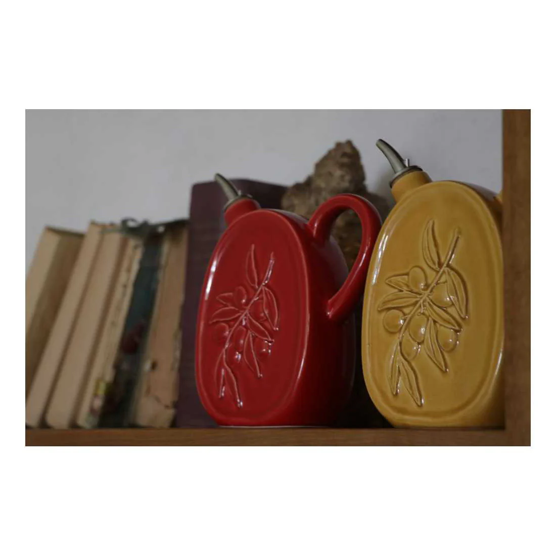 Virginia Casa Oliera "Osteria" in ceramica artigianale H18 cm 3 varianti(1pz) - Image 4