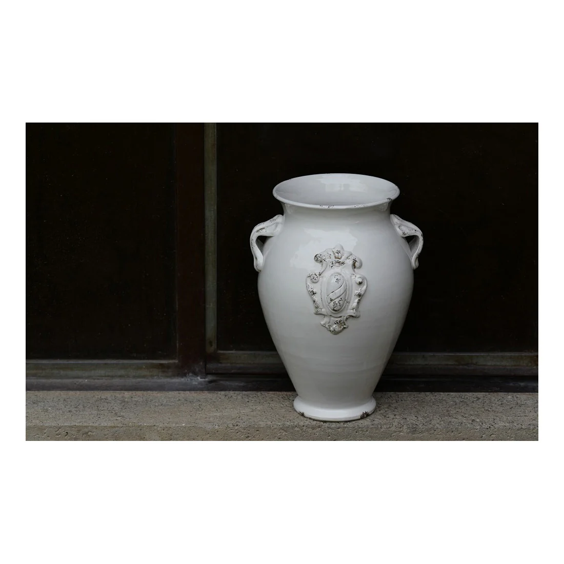 Virginia Casa Portaombrelli o Vaso artigianale in ceramica "Stemma Medici" H47 cm - Image 2